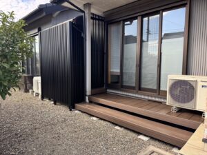 西尾市N様邸｜屋外デッキ工事！ネコのくつろぎスペースを作る