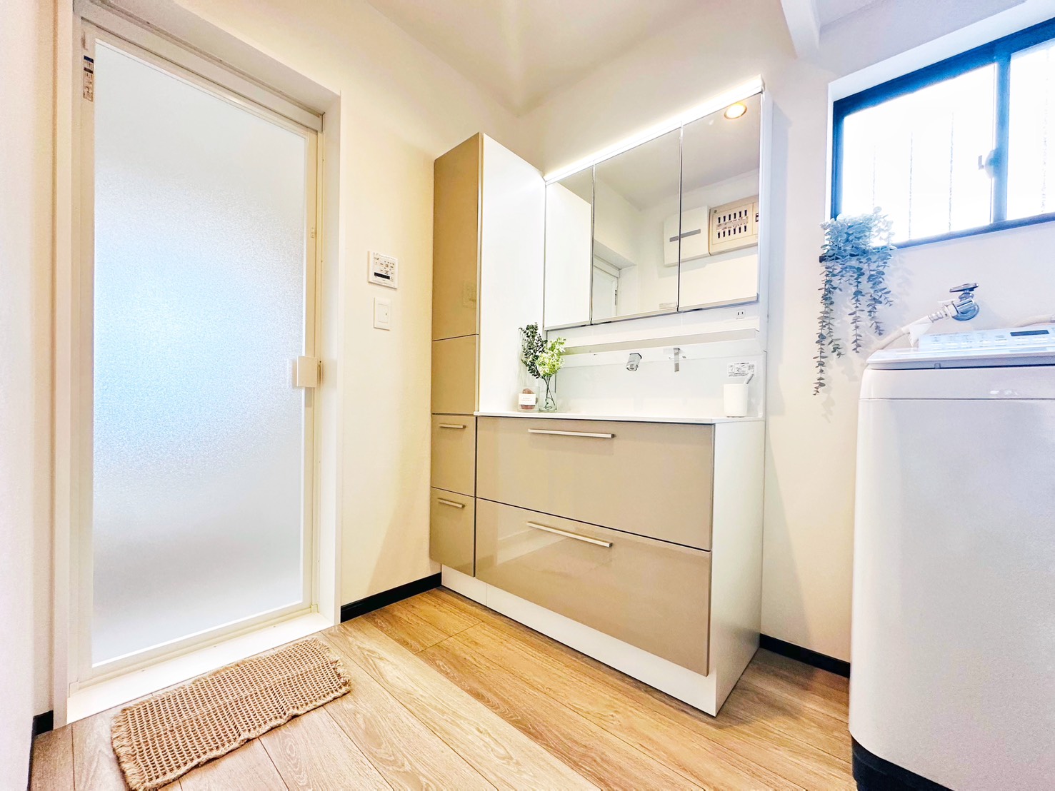 西尾市T様邸｜洗面リフォームで収納をラクに！TOTOオクターブ