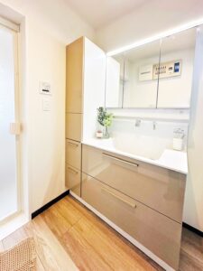 西尾市T様邸｜洗面リフォームで収納をラクに！TOTOオクターブ