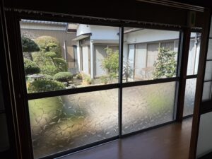 LDKの断熱窓交換工事前